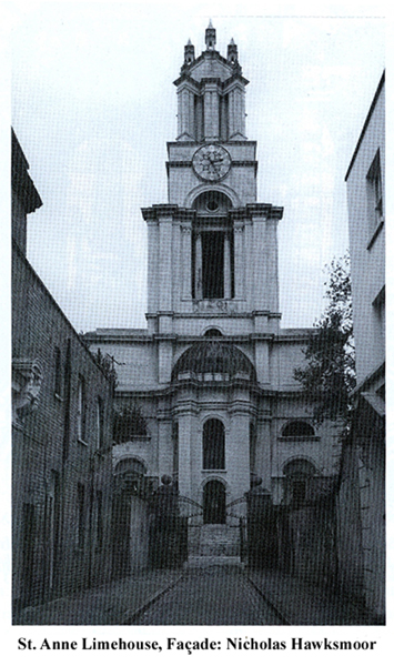 St. Anne Limehouse Facade